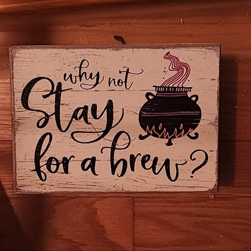 Small Halloween sign